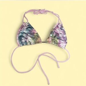 Cyn & Luca Sequined Bikini Top M